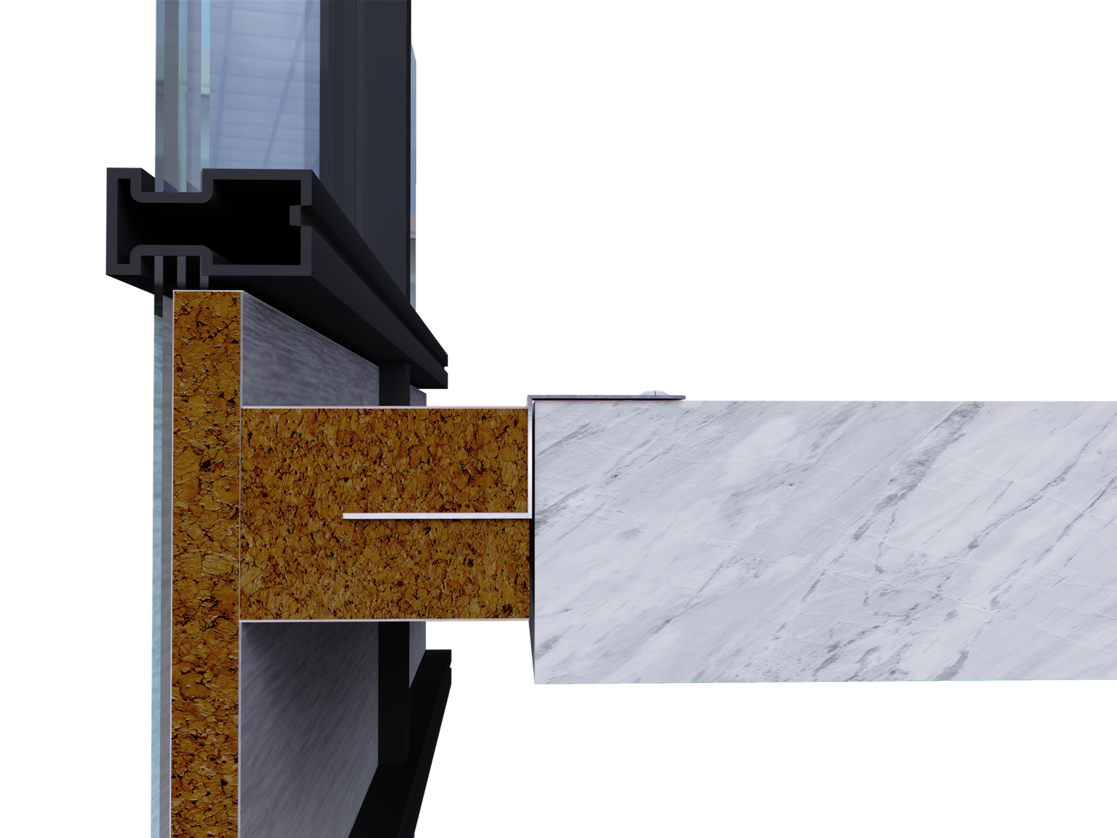 FIROBLOCK curtain-wall perimeter firestop installation detail